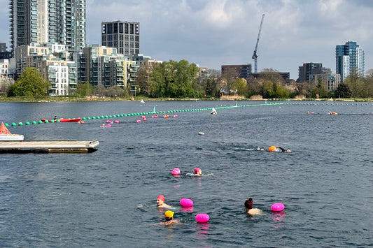 London social swim club April West Reservoir