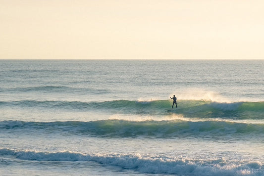 Watergate Bay surf beach cornwall surfer