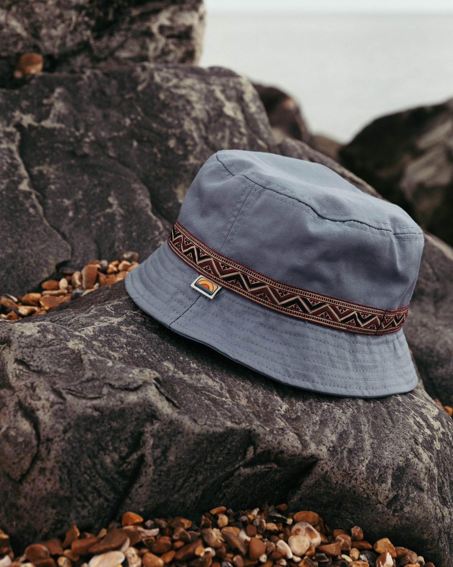 bucket hat blue