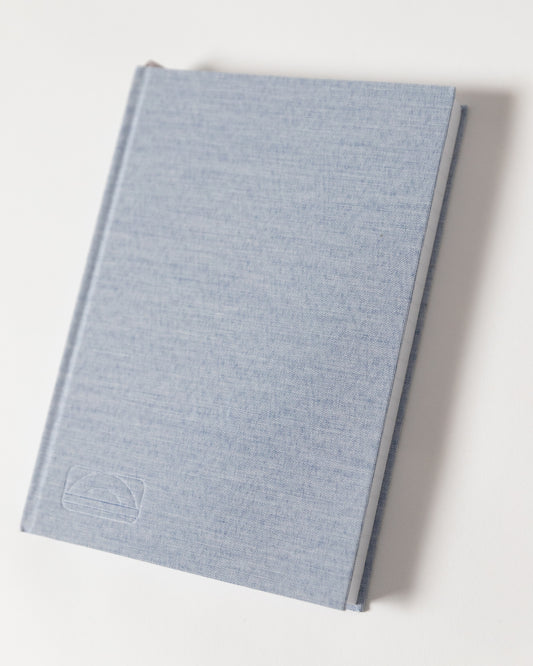 notebook blue pastel