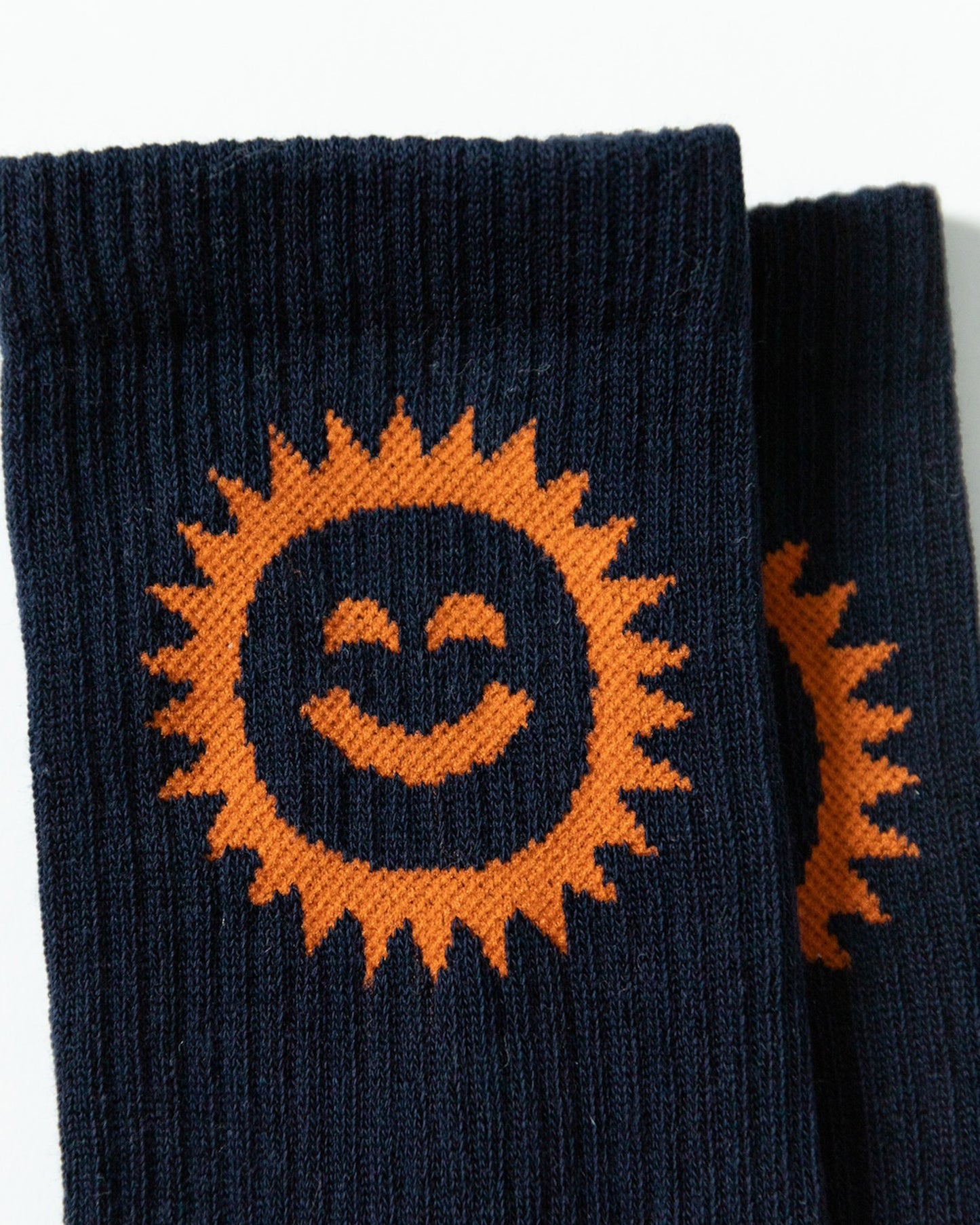 socks navy logo