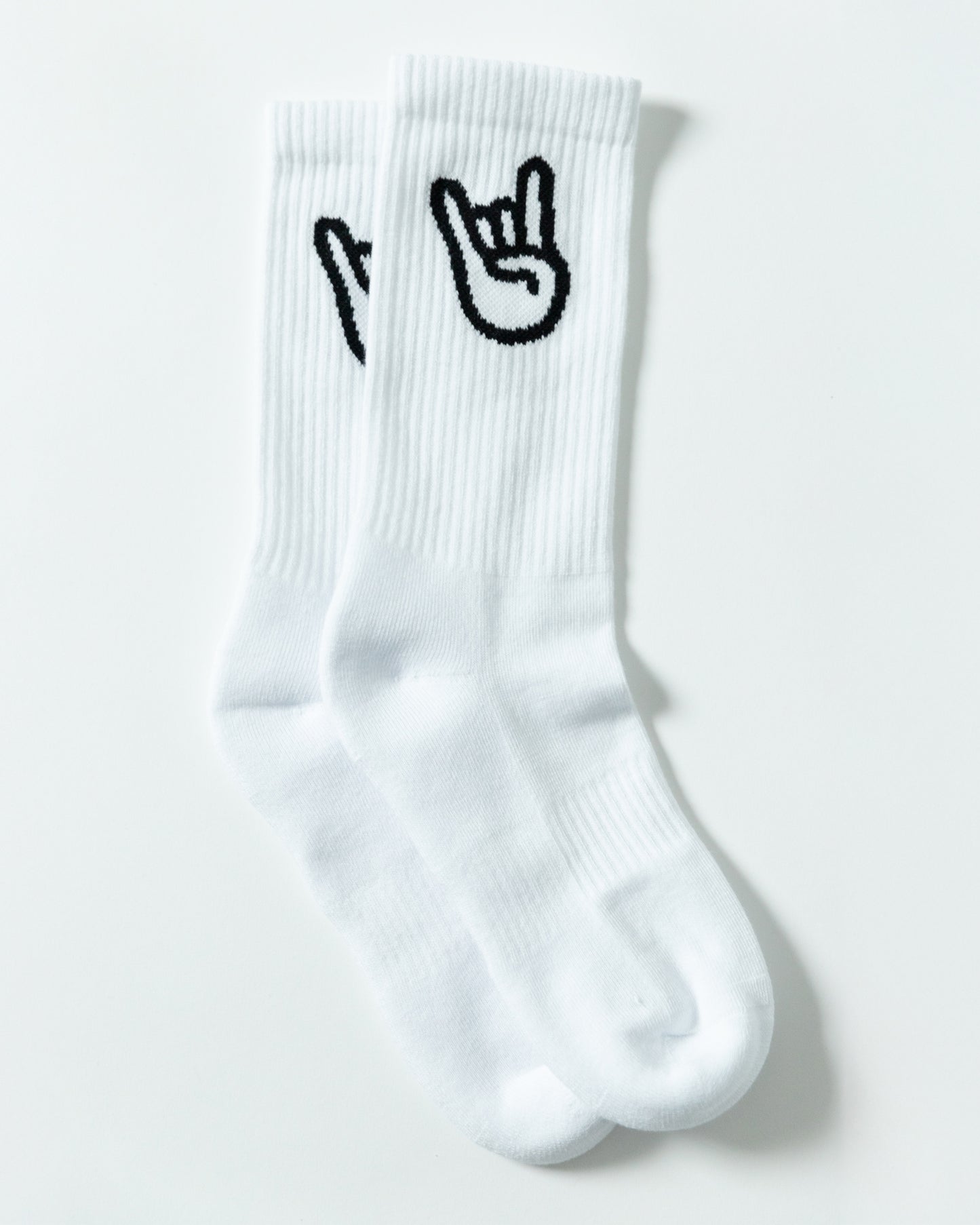 white socks